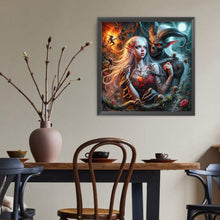 Load image into Gallery viewer, Diamond Painting - Full Round - Elf and Horror Tree Monster (40*40CM)