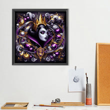 Load image into Gallery viewer, Diamond Painting - Full Round - Poison Queen and Purple Apple (40*40CM)