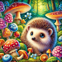 Load image into Gallery viewer, Diamond Painting - Full Square - Hedgehog (40*40CM)