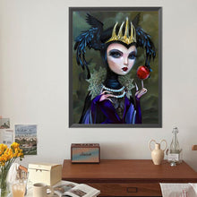 Load image into Gallery viewer, Diamond Painting - Full Round - Big Eyes Horror Girl (40*50CM)