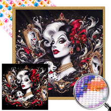 Load image into Gallery viewer, AB Diamond Painting - Full Round - Ms. Cruella (40*40CM)