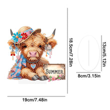 Load image into Gallery viewer, Yak Acrylic Special Shape Diamond Painting Desktop Decorations for home Decor