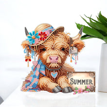 Load image into Gallery viewer, Yak Acrylic Special Shape Diamond Painting Desktop Decorations for home Decor