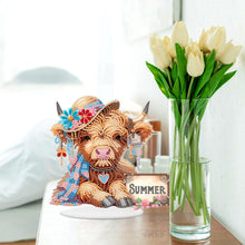 Load image into Gallery viewer, Yak Acrylic Special Shape Diamond Painting Desktop Decorations for home Decor