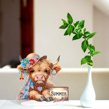 Load image into Gallery viewer, Yak Acrylic Special Shape Diamond Painting Desktop Decorations for home Decor