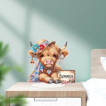 Load image into Gallery viewer, Yak Acrylic Special Shape Diamond Painting Desktop Decorations for home Decor