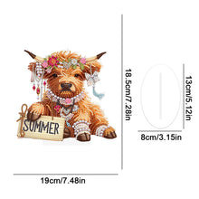 Load image into Gallery viewer, Yak Acrylic Special Shape Diamond Painting Desktop Decorations for home Decor