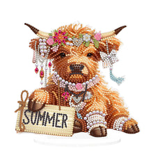 Load image into Gallery viewer, Yak Acrylic Special Shape Diamond Painting Desktop Decorations for home Decor