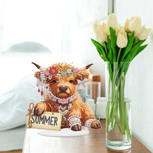 Load image into Gallery viewer, Yak Acrylic Special Shape Diamond Painting Desktop Decorations for home Decor