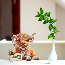 Load image into Gallery viewer, Yak Acrylic Special Shape Diamond Painting Desktop Decorations for home Decor