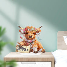 Load image into Gallery viewer, Yak Acrylic Special Shape Diamond Painting Desktop Decorations for home Decor