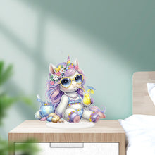 Load image into Gallery viewer, Horse Acrylic Special Shape Diamond Painting Desktop Decorations for home Decor