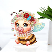 Load image into Gallery viewer, Bee Acrylic Special Shape Diamond Painting Desktop Decorations for home Decor