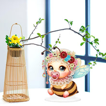 Load image into Gallery viewer, Bee Acrylic Special Shape Diamond Painting Desktop Decorations for home Decor