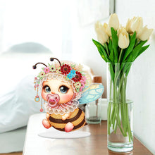 Load image into Gallery viewer, Bee Acrylic Special Shape Diamond Painting Desktop Decorations for home Decor
