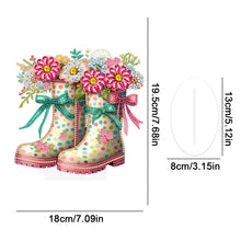 Load image into Gallery viewer, Wellies Acrylic Special Shape Diamond Painting Desktop Decoration for home Decor