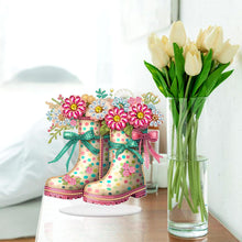 Load image into Gallery viewer, Wellies Acrylic Special Shape Diamond Painting Desktop Decoration for home Decor