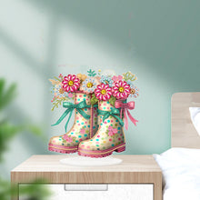 Load image into Gallery viewer, Wellies Acrylic Special Shape Diamond Painting Desktop Decoration for home Decor