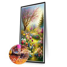 Load image into Gallery viewer, AB Diamond Painting - Full Round - Beautiful scenery in the woods (40*70CM)