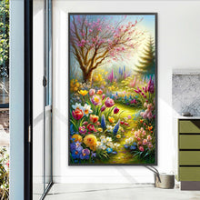 Load image into Gallery viewer, AB Diamond Painting - Full Round - Beautiful scenery in the woods (40*70CM)