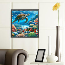 Load image into Gallery viewer, Diamond Painting - Full Round - Turtle (40*40CM)