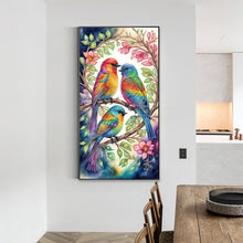 Load image into Gallery viewer, Diamond Painting - Partial Special Shaped - Bird on the branch (40*70CM)