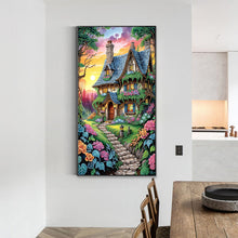 Load image into Gallery viewer, Diamond Painting - Partial Special Shaped - Village house (40*70CM)