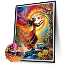 Load image into Gallery viewer, Diamond Painting - Partial Special Shaped - Colorful goddess (30*40CM)