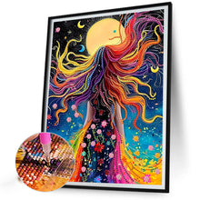 Load image into Gallery viewer, Diamond Painting - Partial Special Shaped - Colorful goddess (30*40CM)