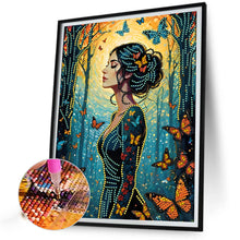 Load image into Gallery viewer, Diamond Painting - Partial Special Shaped - Colorful goddess (30*40CM)