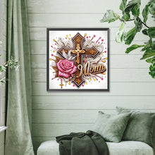 Load image into Gallery viewer, Diamond Painting - Partial Special Shaped - Cross (30*30CM)