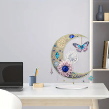 Load image into Gallery viewer, Acrylic Special Shape Butterfly Desktop Diamond Art Kits for Home Office Decor