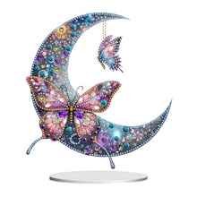 Load image into Gallery viewer, Acrylic Special Shape Butterfly Desktop Diamond Art Kits for Home Office Decor