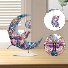 Load image into Gallery viewer, Acrylic Special Shape Butterfly Desktop Diamond Art Kits for Home Office Decor