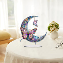 Load image into Gallery viewer, Acrylic Special Shape Butterfly Desktop Diamond Art Kits for Home Office Decor