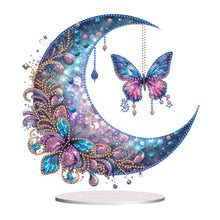 Load image into Gallery viewer, Acrylic Special Shape Butterfly Desktop Diamond Art Kits for Home Office Decor