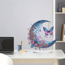 Load image into Gallery viewer, Acrylic Special Shape Butterfly Desktop Diamond Art Kits for Home Office Decor