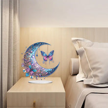 Load image into Gallery viewer, Acrylic Special Shape Butterfly Desktop Diamond Art Kits for Home Office Decor