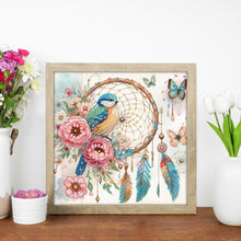 Load image into Gallery viewer, Diamond Painting - Partial Special Shaped - Dream Catcher and Birds (30*30CM)