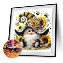 Load image into Gallery viewer, Diamond Painting - Full Round - Sunflower gnome (30*30CM)