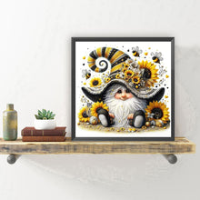 Load image into Gallery viewer, Diamond Painting - Full Round - Sunflower gnome (30*30CM)