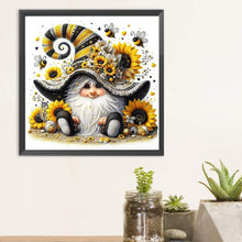 Load image into Gallery viewer, Diamond Painting - Full Round - Sunflower gnome (30*30CM)