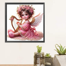 Load image into Gallery viewer, Diamond Painting - Full Round - Angel girl (30*30CM)