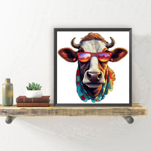 Load image into Gallery viewer, Diamond Painting - Full Round - Cow (30*30CM)