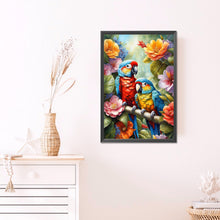 Load image into Gallery viewer, AB Diamond Painting - Full Round - Colorful parrot (40*60CM)