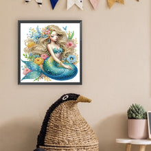 Load image into Gallery viewer, Diamond Painting - Partial Special Shaped - Mermaid (30*30CM)