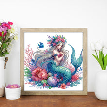 Load image into Gallery viewer, Diamond Painting - Partial Special Shaped - Mermaid (30*30CM)