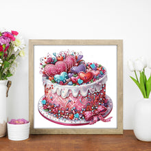 Load image into Gallery viewer, Diamond Painting - Partial Special Shaped - Cake (30*30CM)