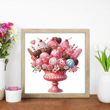 Load image into Gallery viewer, Diamond Painting - Partial Special Shaped - Ice Cream (30*30CM)