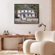 Load image into Gallery viewer, AB Diamond Painting - Full Round - White cottage (50*40CM)